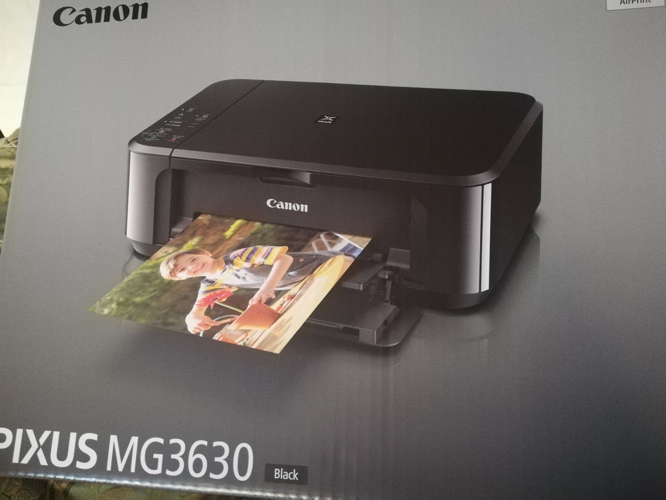年賀状の印刷が不調のため Canon プリンター Mg3630を買い直す